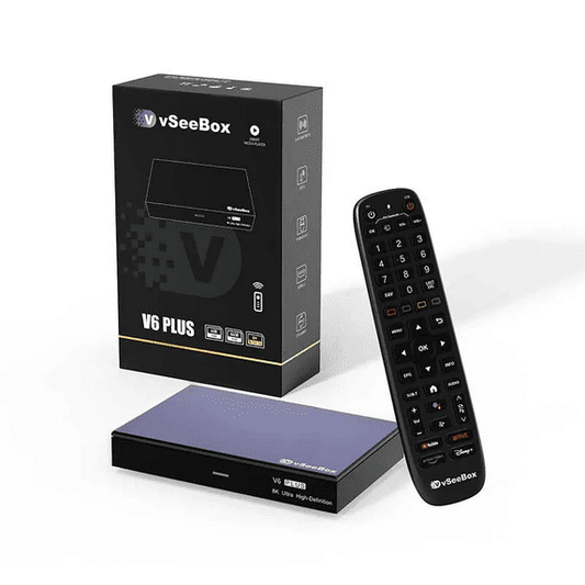 2026 New Box vSeeBox V6 PLUS 4GB+32GB 8K HD