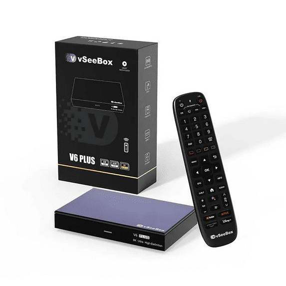 2026 New Box vSeeBox V6 PLUS 4GB+32GB 8K HD