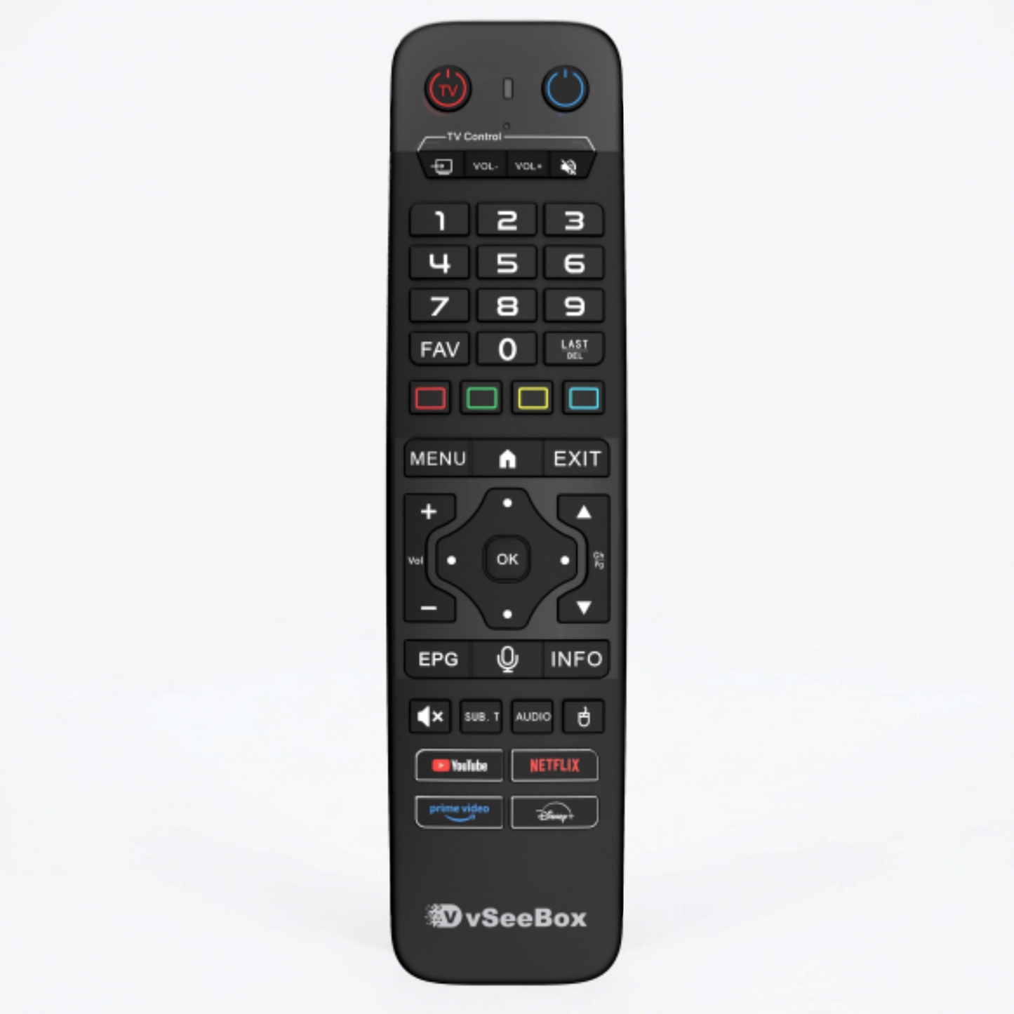 Vseebox V6 Max Version Voice Control, 8K HDMI, Android 14, 4GB RAM, 64GB Storage