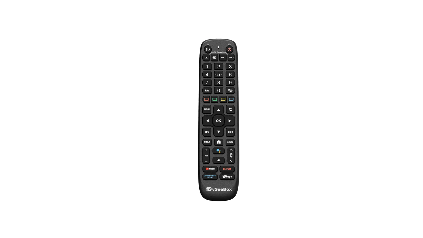 VSeeBox V6 Plus Remote Control Replacement Backlit Smart Bluetooth Voice Command Android TV Box