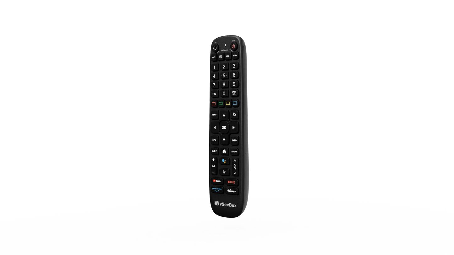 VSeeBox V6 Plus Remote Control Replacement Backlit Smart Bluetooth Voice Command Android TV Box