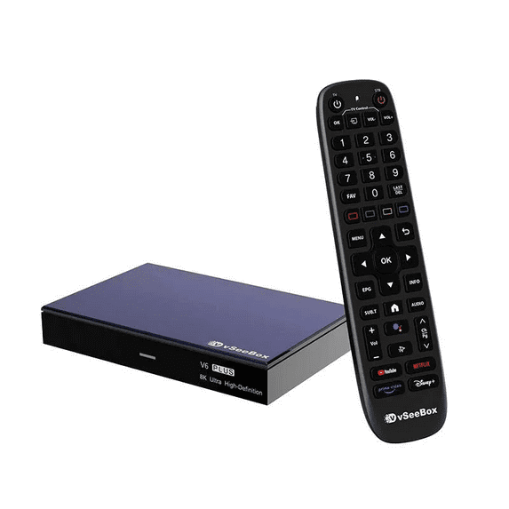2026 New Box vSeeBox V6 PLUS 4GB+32GB 8K HD
